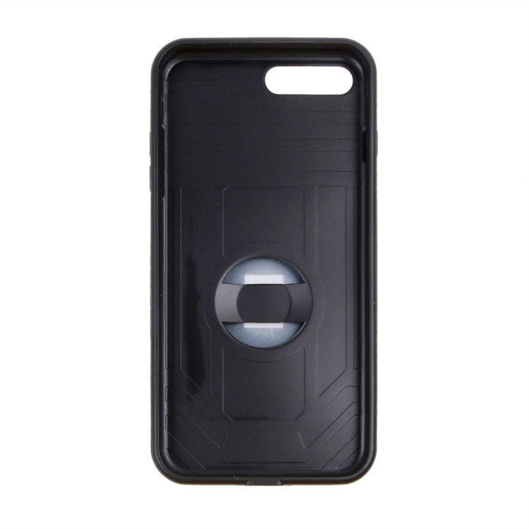 For iPhone 8 Plus & 7 Plus   Boxing Champion Gold Belt Shock-Resistant  TPU + PC Combination Case with Card Slot