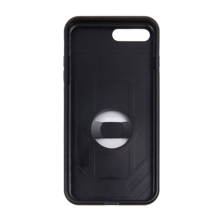 For iPhone 8 Plus & 7 Plus   Boxing Champion Gold Belt Shock-Resistant  TPU + PC Combination Case with Card Slot