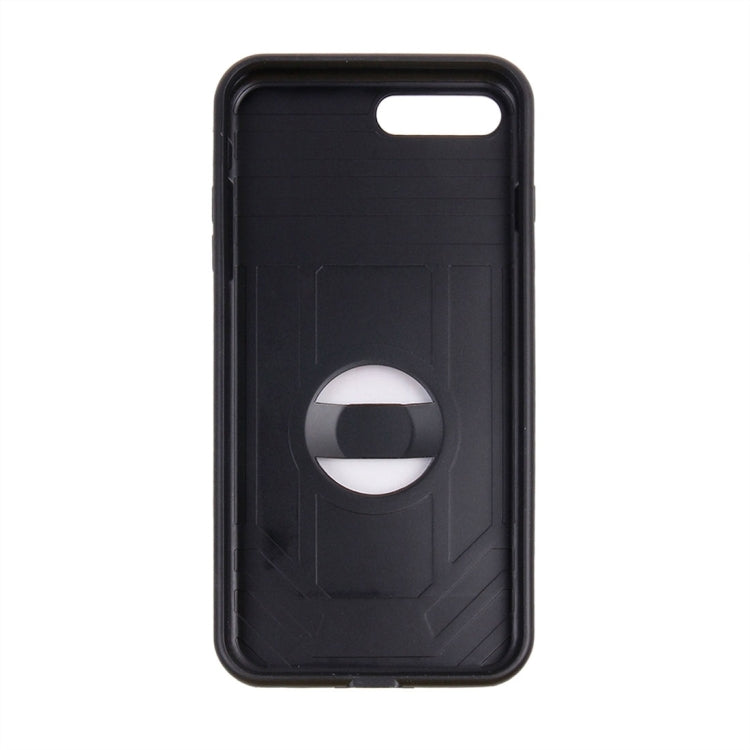 For iPhone 8 Plus & 7 Plus   Boxing Champion Gold Belt Shock-Resistant  TPU + PC Combination Case with Card Slot