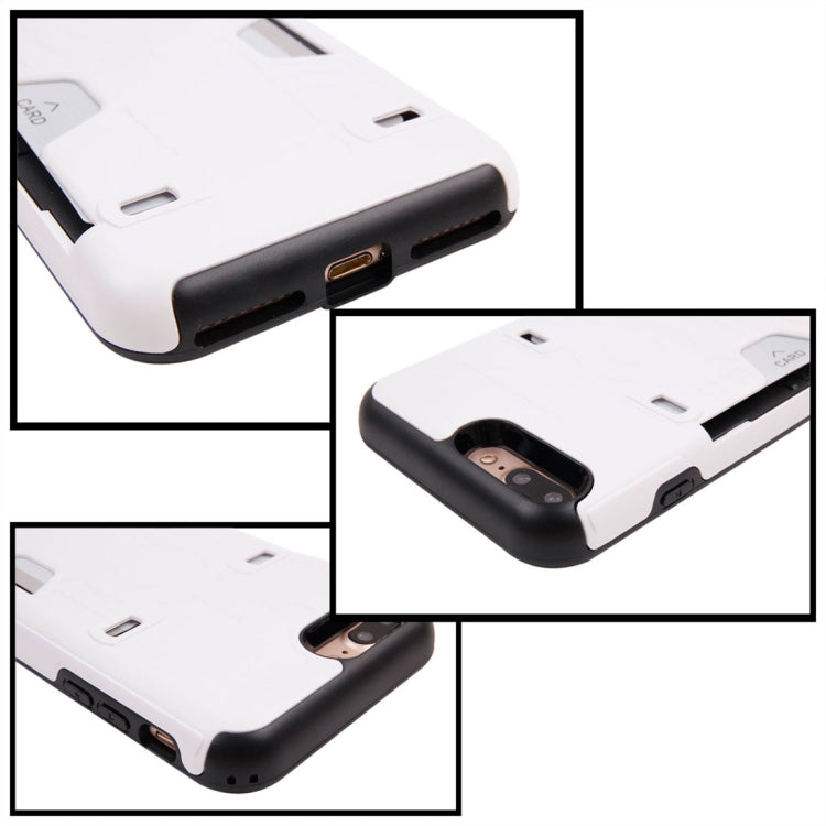 For iPhone 8 Plus & 7 Plus   Boxing Champion Gold Belt Shock-Resistant  TPU + PC Combination Case with Card Slot
