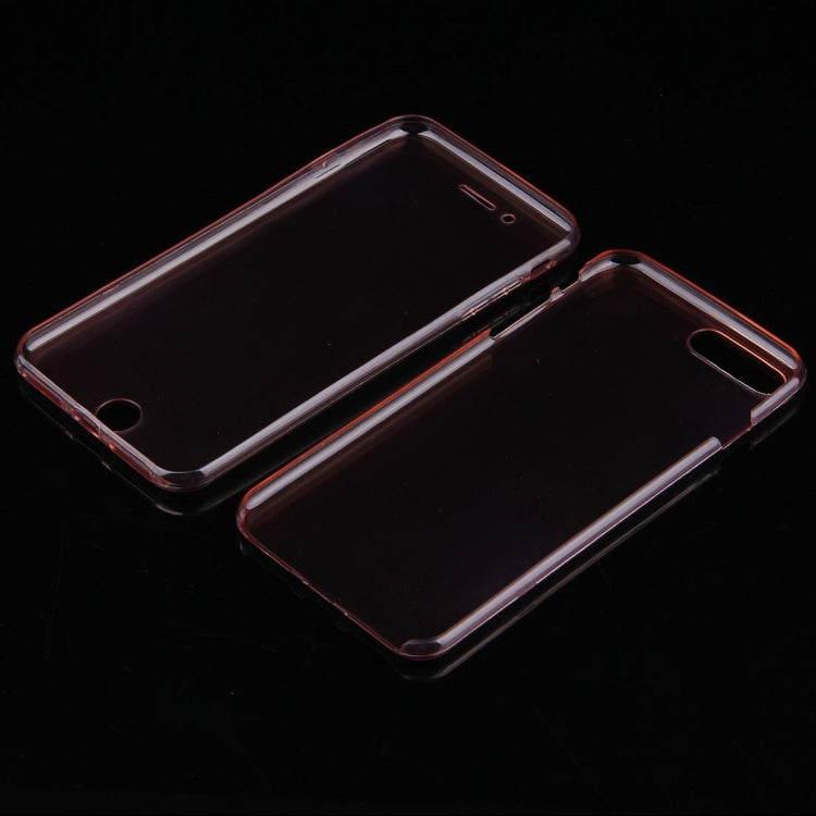 For iPhone 8 Plus & 7 Plus   0.75mm Double-sided Ultra-thin Transparent TPU Protective Case