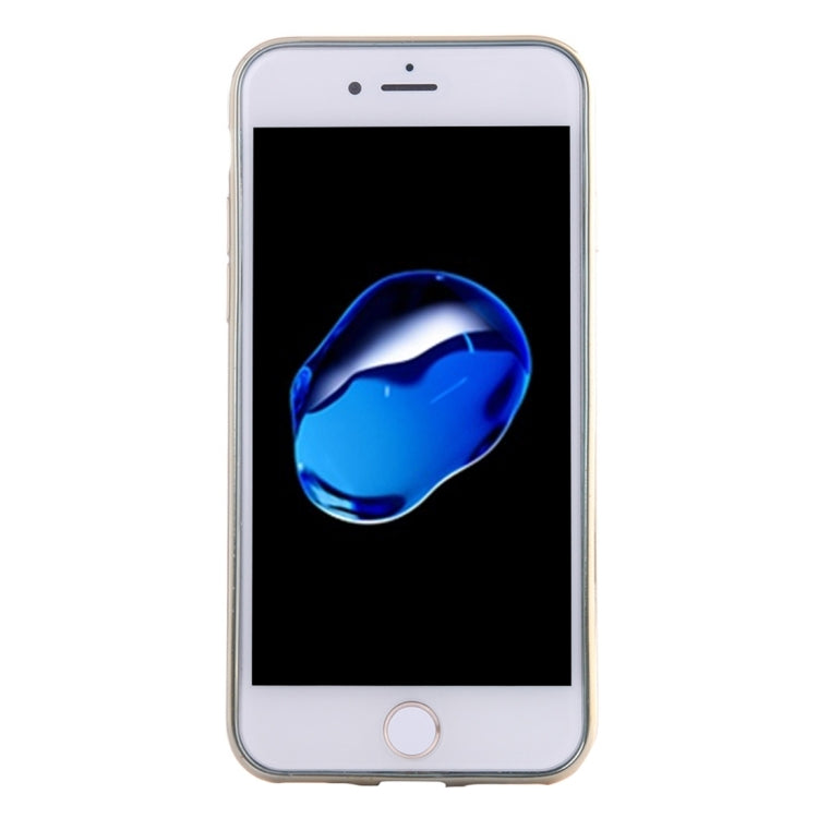 For iPhone 8 Plus & 7 Plus   Diamond Pattern Electroplating TPU Protective Case