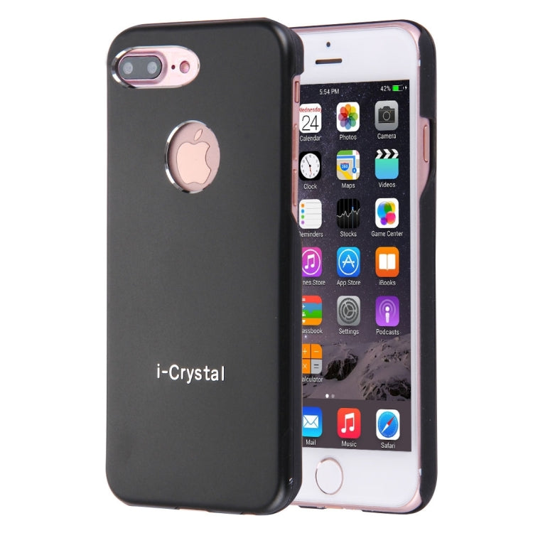 i-Crystal for iPhone 8 Plus & 7 Plus   Metal Protective Back Case