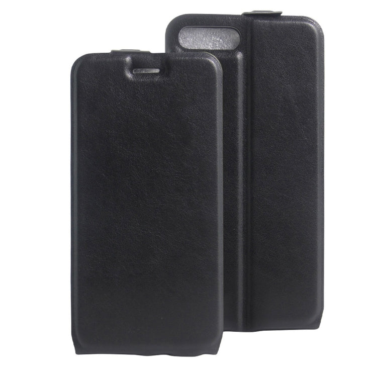 For iPhone 8 Plus & 7 Plus   Vertical Flip Leather Case with Card Slot & Photo Frame
