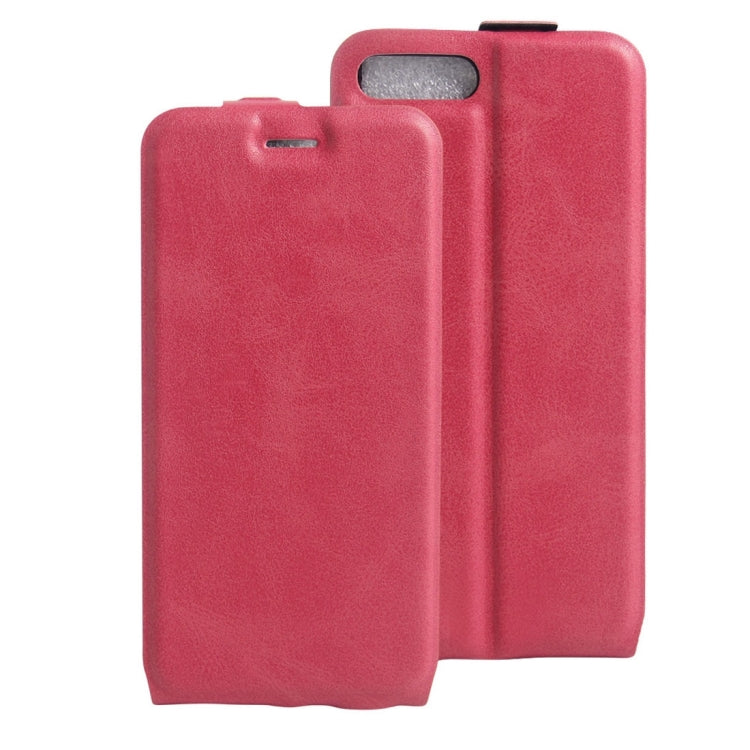 For iPhone 8 Plus & 7 Plus   Vertical Flip Leather Case with Card Slot & Photo Frame