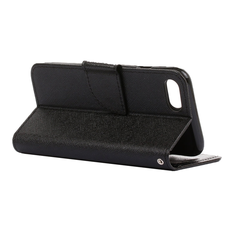 For iPhone 8 Plus & 7 Plus   Cross Texture Horizontal Flip Leather Case with Holder & Card Slots & Wallet