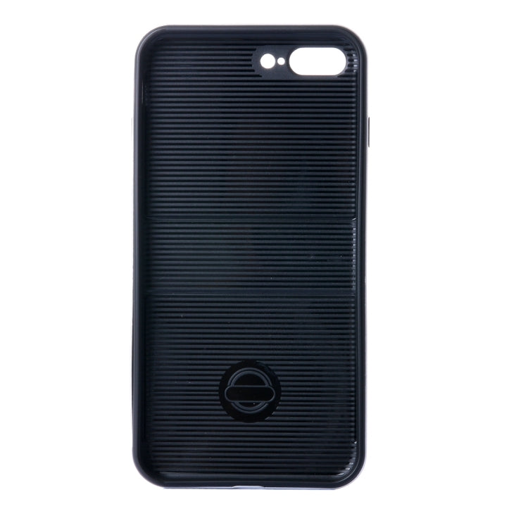 For iPhone 8 Plus & 7 Plus   Shockproof TPU + PC Protective Case with Holder