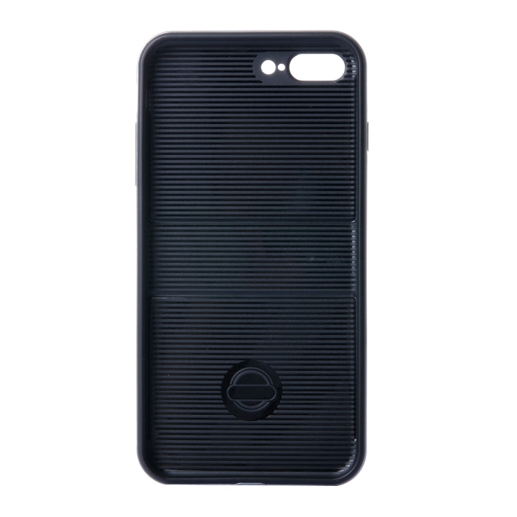 For iPhone 8 Plus & 7 Plus   Shockproof TPU + PC Protective Case with Holder