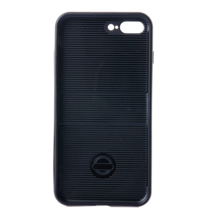 For iPhone 8 Plus & 7 Plus   Shockproof TPU + PC Protective Case with Holder