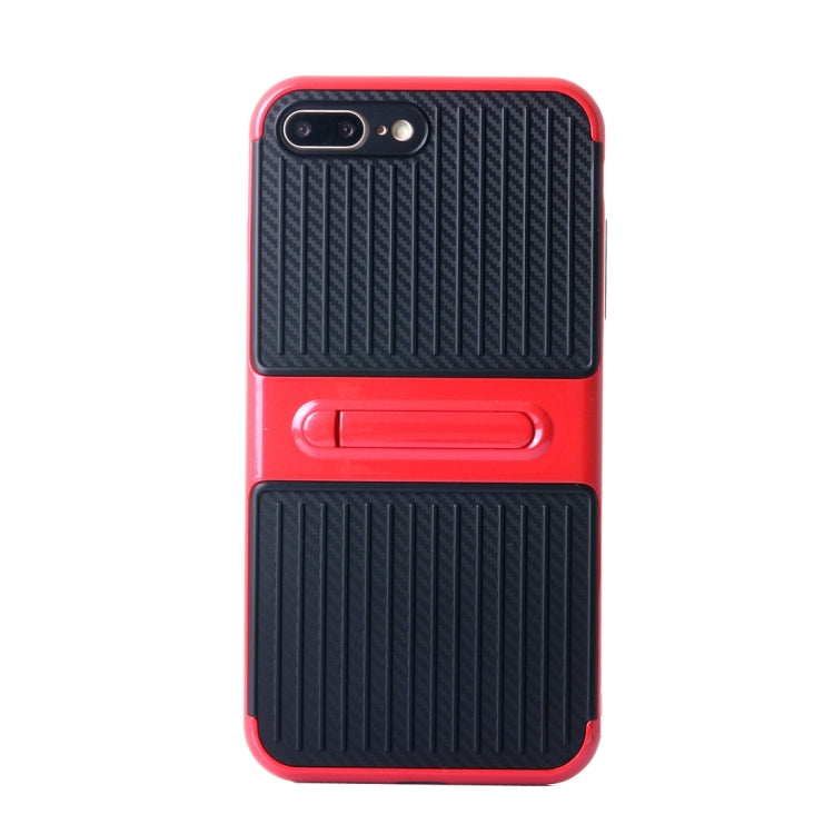 For iPhone 8 Plus & 7 Plus   Shockproof TPU + PC Protective Case with Holder