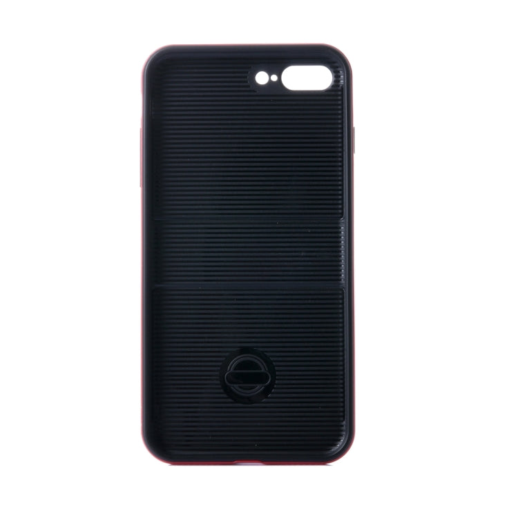 For iPhone 8 Plus & 7 Plus   Shockproof TPU + PC Protective Case with Holder