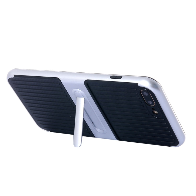 For iPhone 8 Plus & 7 Plus   Shockproof TPU + PC Protective Case with Holder