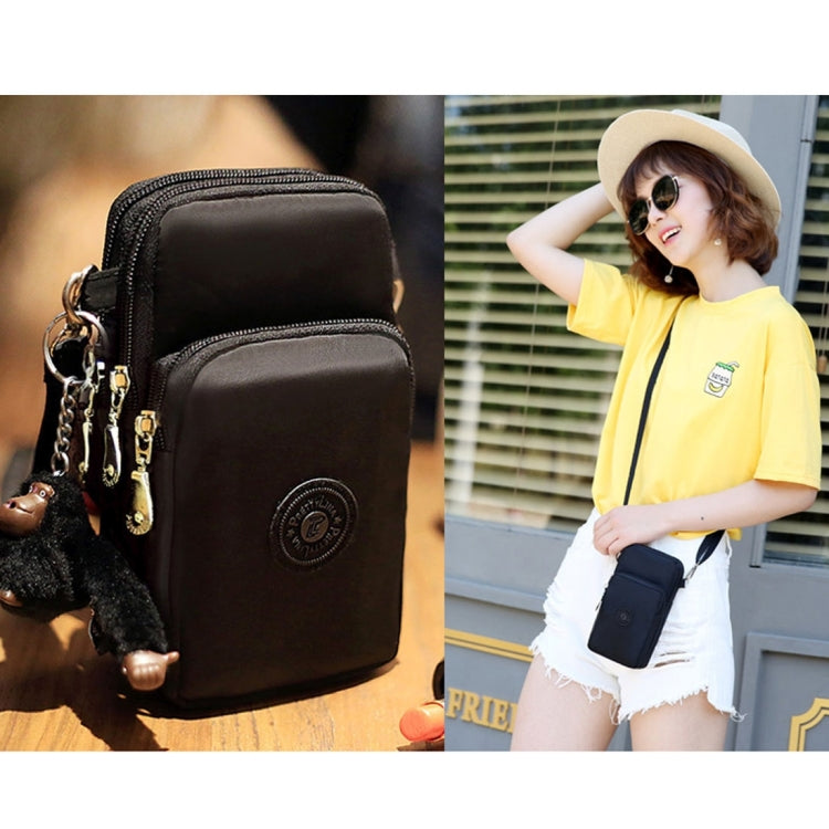 Universal Vertical Flip Upright Phone Protective Case Lady Shoulder Bag Crossbody Bag Neck Armband Case Coins Bag Purse, Size: 17 x 9 x 5 cm