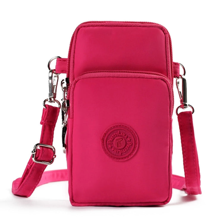 Universal Vertical Flip Upright Phone Protective Case Lady Shoulder Bag Crossbody Bag Neck Armband Case Coins Bag Purse, Size: 17 x 9 x 5 cm