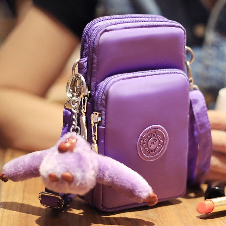 Universal Vertical Flip Upright Phone Protective Case Lady Shoulder Bag Crossbody Bag Neck Armband Case Coins Bag Purse, Size: 17 x 9 x 5 cm