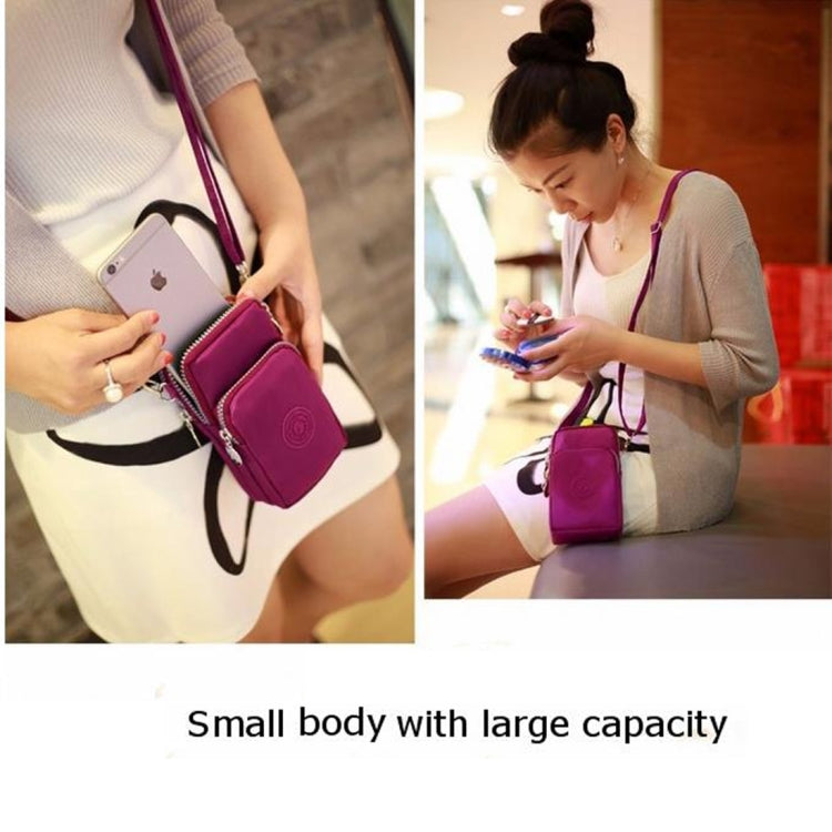 Universal Vertical Flip Upright Phone Protective Case Lady Shoulder Bag Crossbody Bag Neck Armband Case Coins Bag Purse, Size: 17 x 9 x 5 cm