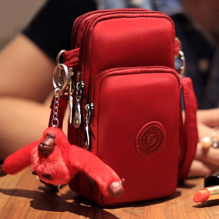 Universal Vertical Flip Upright Phone Protective Case Lady Shoulder Bag Crossbody Bag Neck Armband Case Coins Bag Purse, Size: 17 x 9 x 5 cm