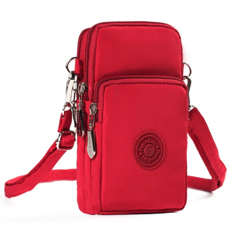 Universal Vertical Flip Upright Phone Protective Case Lady Shoulder Bag Crossbody Bag Neck Armband Case Coins Bag Purse, Size: 17 x 9 x 5 cm