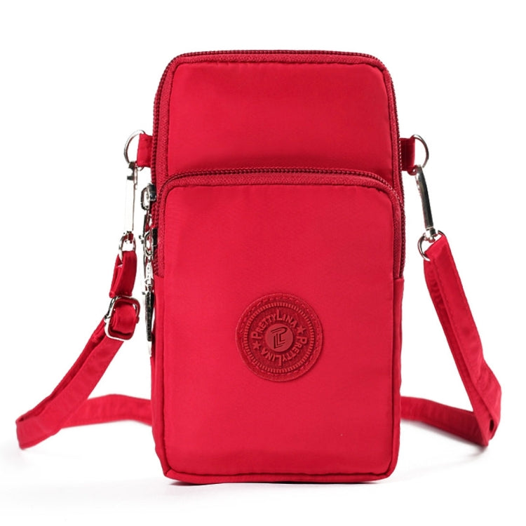 Universal Vertical Flip Upright Phone Protective Case Lady Shoulder Bag Crossbody Bag Neck Armband Case Coins Bag Purse, Size: 17 x 9 x 5 cm