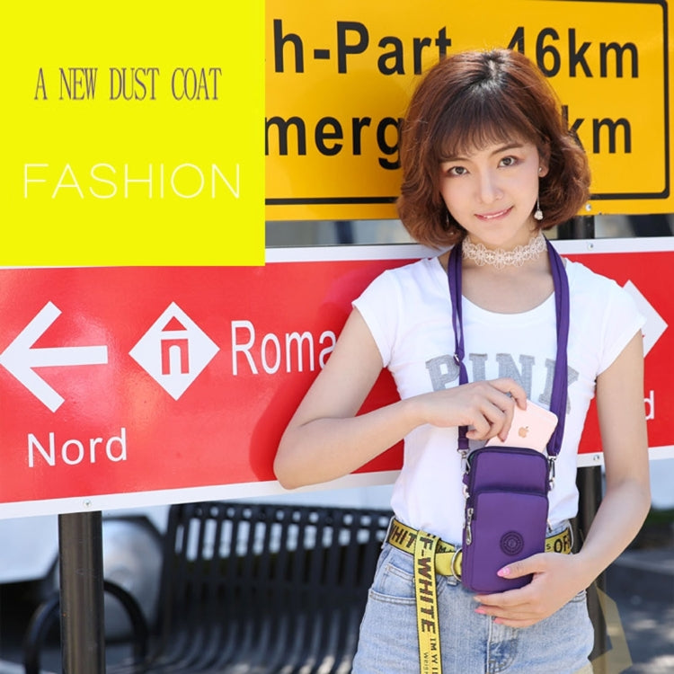 Universal Vertical Flip Upright Phone Protective Case Lady Shoulder Bag Crossbody Bag Neck Armband Case Coins Bag Purse, Size: 17 x 9 x 5 cm