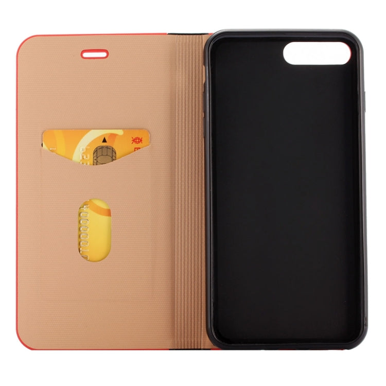 LOUIS for iPhone 8 Plus & 7 Plus   Crystal Texture PC Full Coverage Horizontal Flip Leather Case with Holder & Card Slots