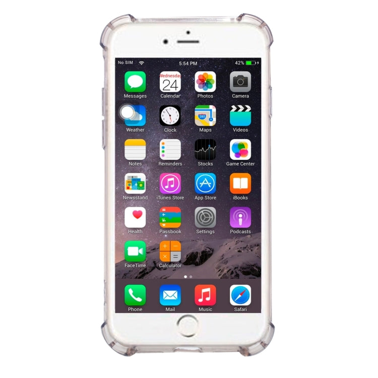 For iPhone 8 Plus & 7 Plus   Shock-resistant Cushion TPU Protective Case