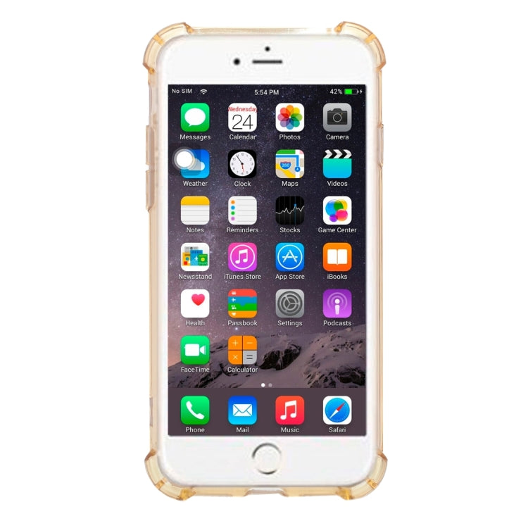 For iPhone 8 Plus & 7 Plus   Shock-resistant Cushion TPU Protective Case