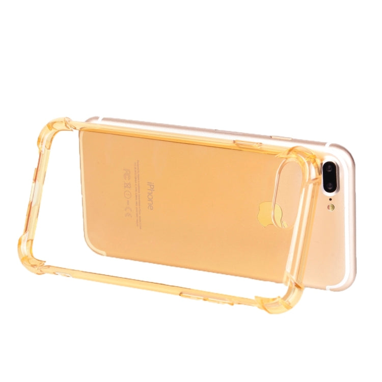 For iPhone 8 Plus & 7 Plus   Shock-resistant Cushion TPU Protective Case