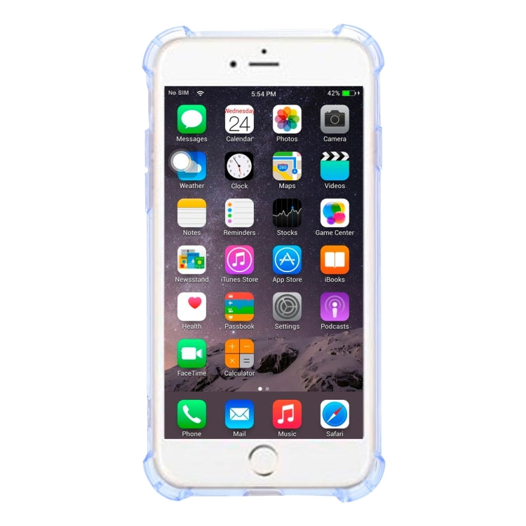 For iPhone 8 Plus & 7 Plus   Shock-resistant Cushion TPU Protective Case