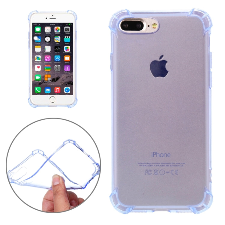 For iPhone 8 Plus & 7 Plus   Shock-resistant Cushion TPU Protective Case