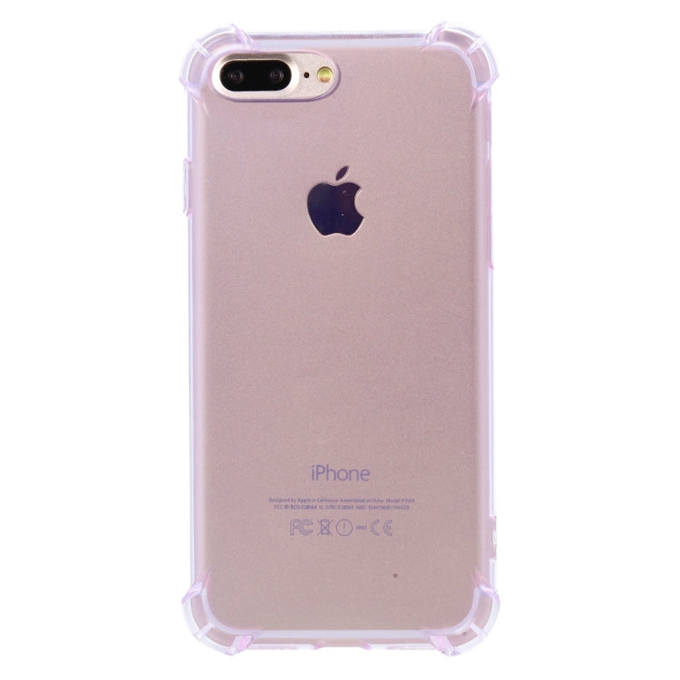 For iPhone 8 Plus & 7 Plus   Shock-resistant Cushion TPU Protective Case