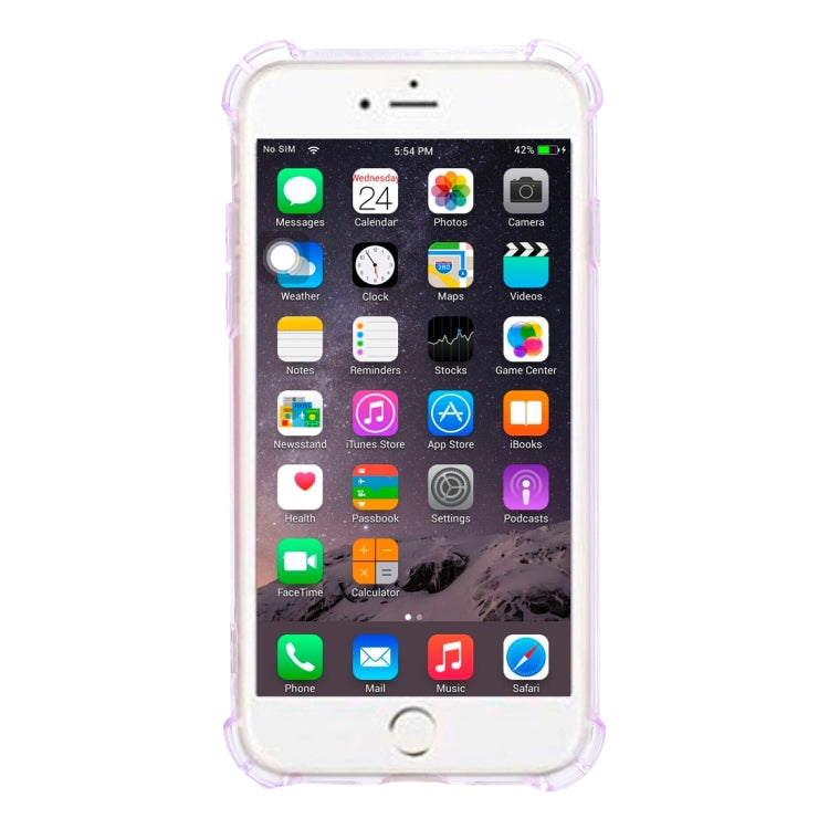 For iPhone 8 Plus & 7 Plus   Shock-resistant Cushion TPU Protective Case