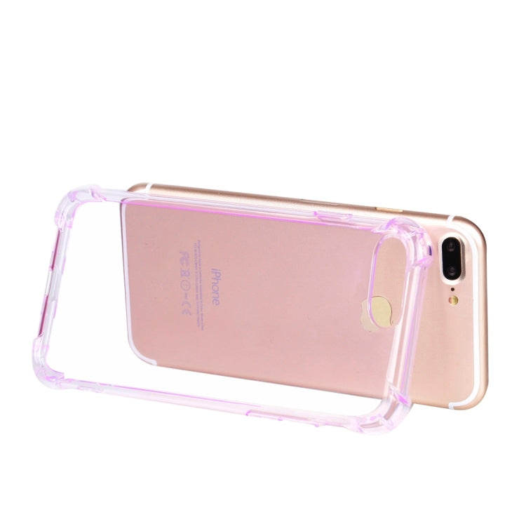 For iPhone 8 Plus & 7 Plus   Shock-resistant Cushion TPU Protective Case
