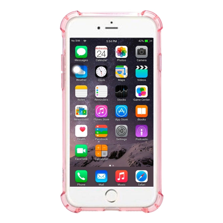 For iPhone 8 Plus & 7 Plus   Shock-resistant Cushion TPU Protective Case