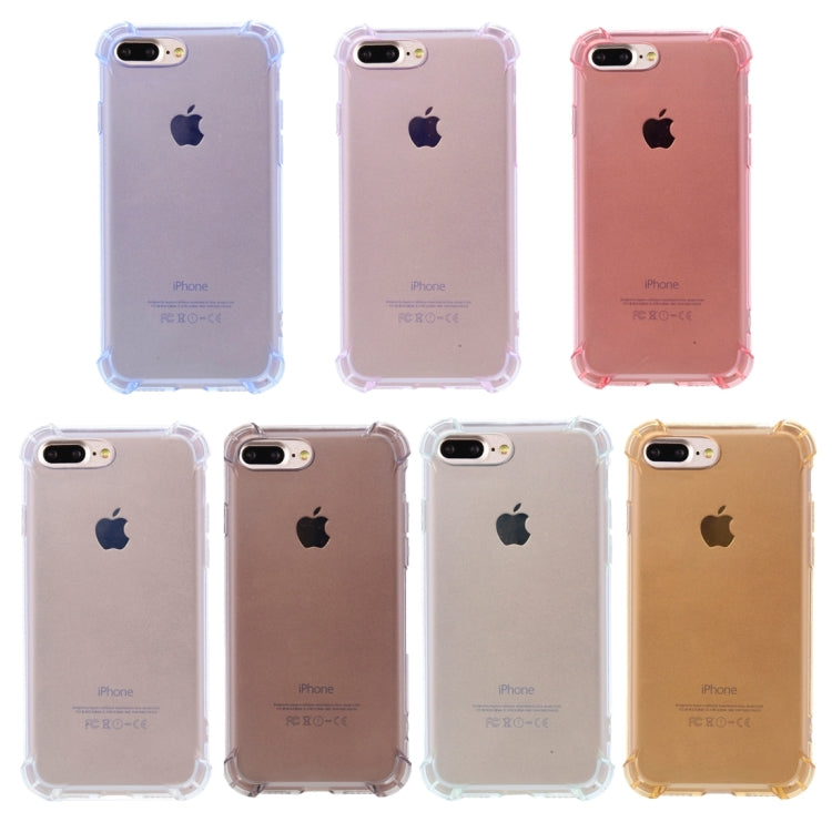 For iPhone 8 Plus & 7 Plus   Shock-resistant Cushion TPU Protective Case