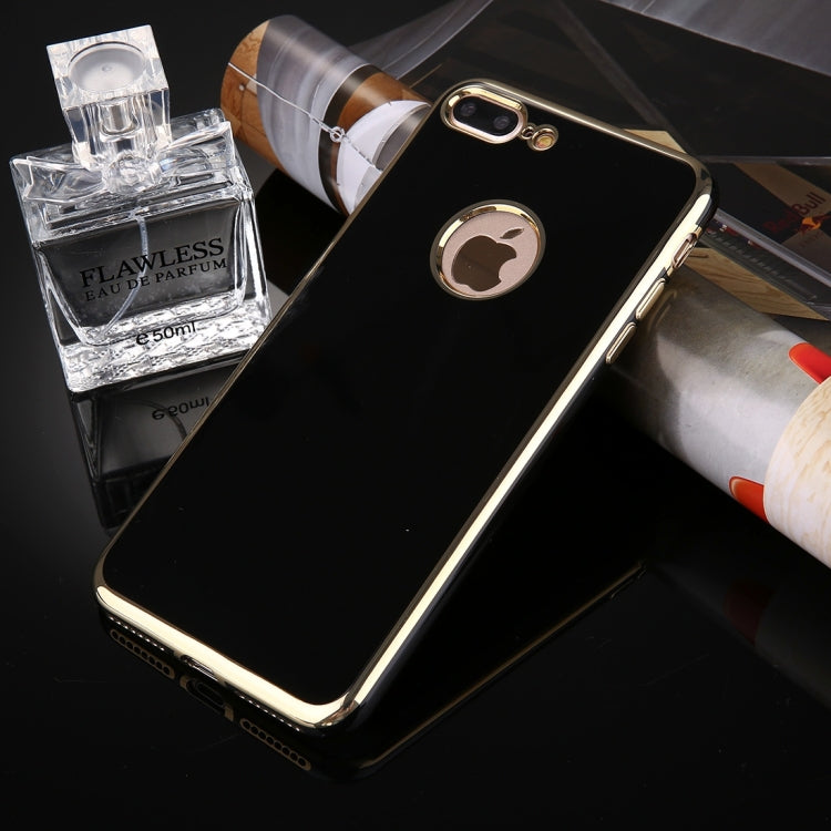 For iPhone 7 Plus Electroplating Soft TPU Protective Cover Case