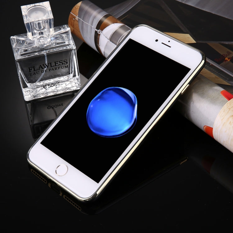For iPhone 7 Plus Electroplating Soft TPU Protective Cover Case