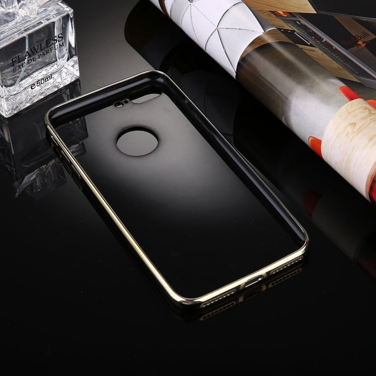For iPhone 7 Plus Electroplating Soft TPU Protective Cover Case