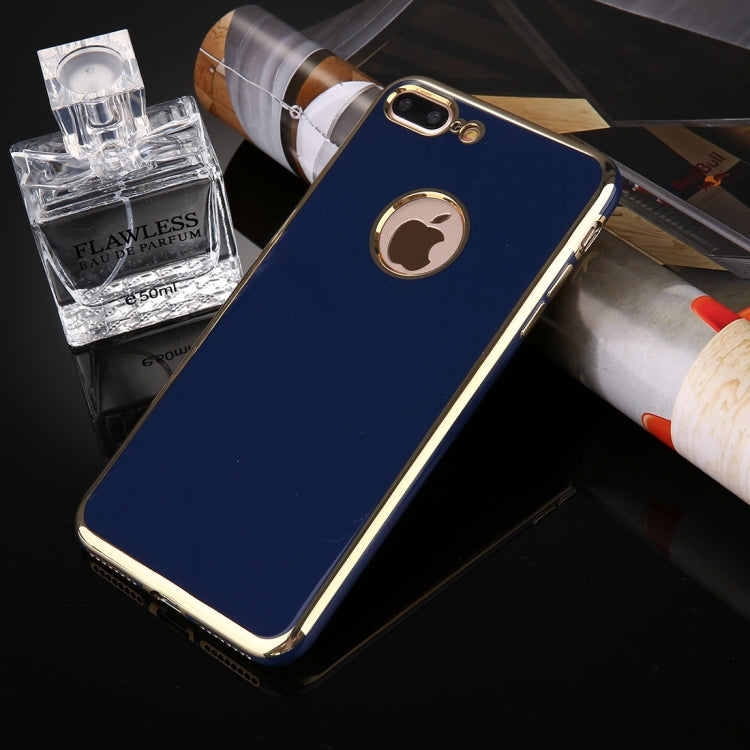 For iPhone 7 Plus Electroplating Soft TPU Protective Cover Case