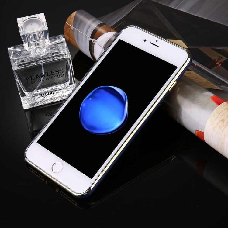 For iPhone 7 Plus Electroplating Soft TPU Protective Cover Case