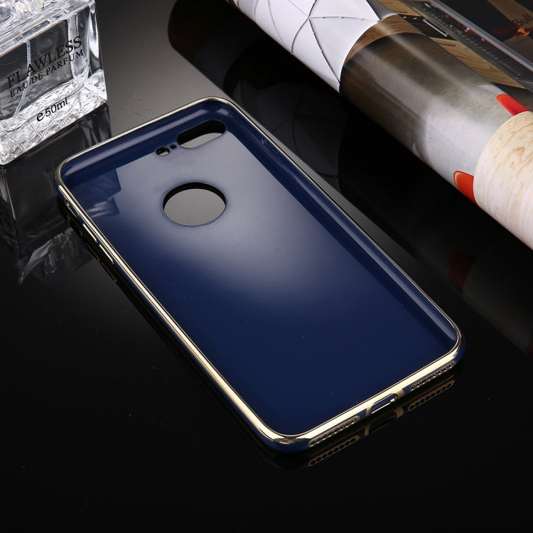 For iPhone 7 Plus Electroplating Soft TPU Protective Cover Case