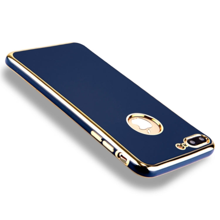 For iPhone 7 Plus Electroplating Soft TPU Protective Cover Case