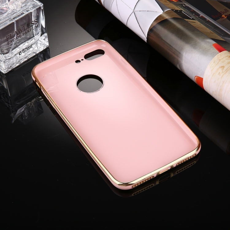 For iPhone 7 Plus Electroplating Soft TPU Protective Cover Case