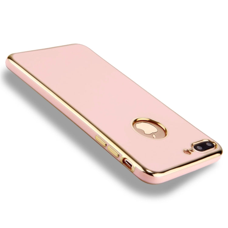 For iPhone 7 Plus Electroplating Soft TPU Protective Cover Case