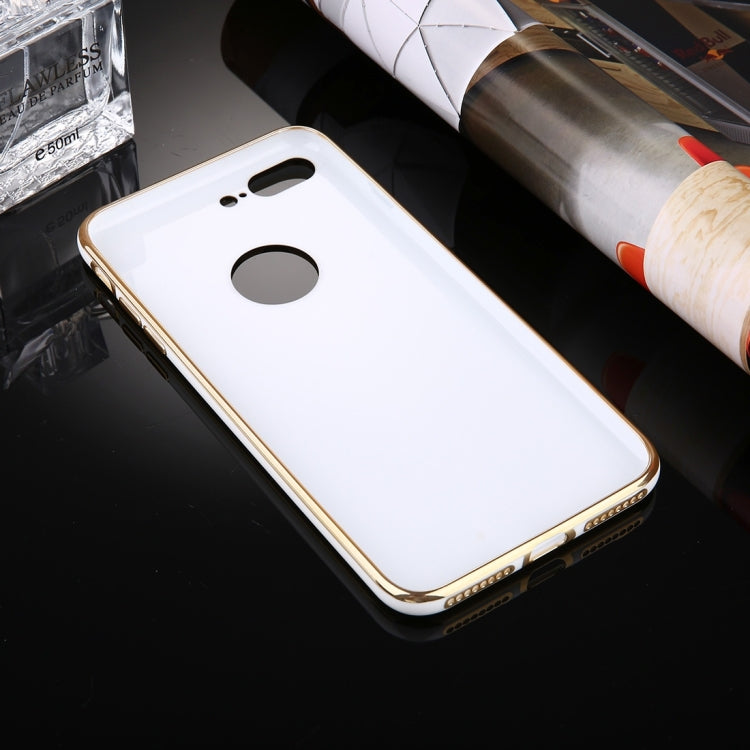 For iPhone 7 Plus Electroplating Soft TPU Protective Cover Case