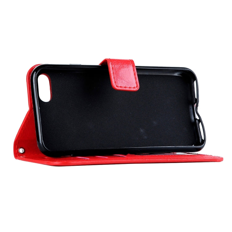 For iPhone 8 Plus & 7 Plus   Crazy Horse Texture Horizontal Flip Leather Case with Magnetic Buckle & Holder & Card Slots & Wallet & Photo Frame