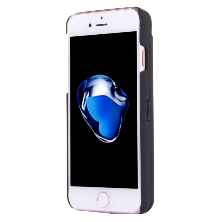 For iPhone 8 Plus & 7 Plus   Back Cover Style Mirror Hard Case with Card Slot