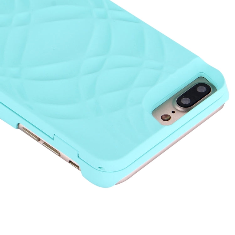 For iPhone 8 Plus & 7 Plus   Back Cover Style Mirror Hard Case with Card Slot