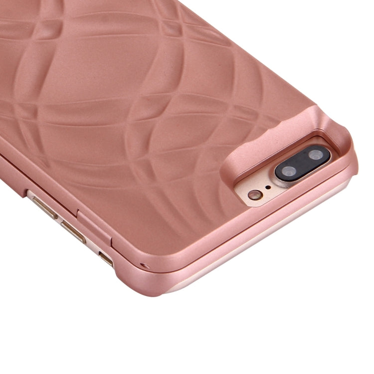 For iPhone 8 Plus & 7 Plus   Back Cover Style Mirror Hard Case with Card Slot