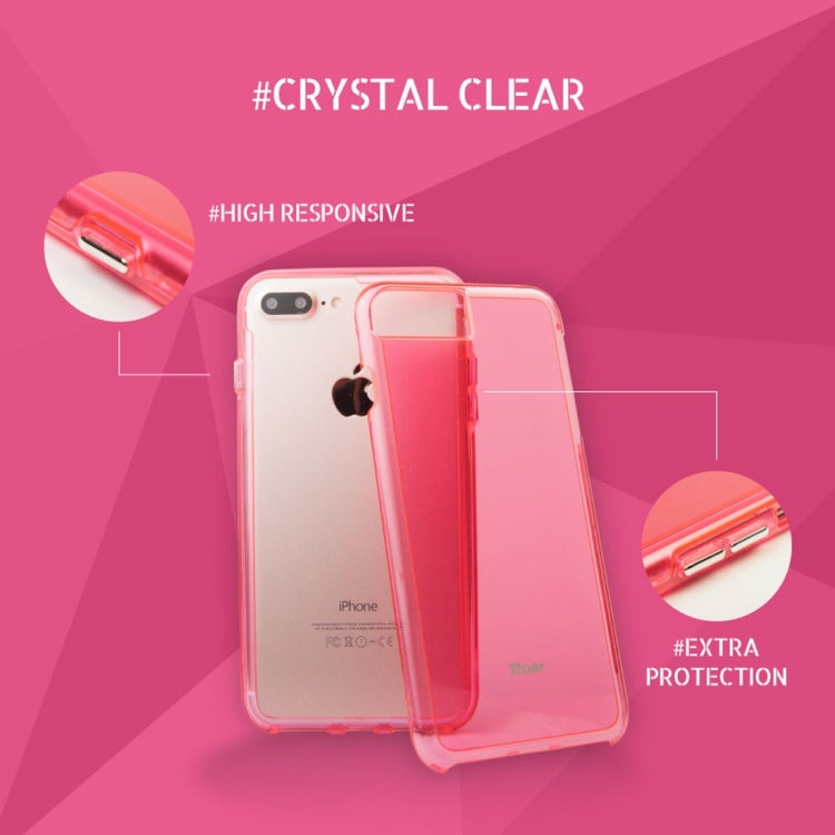 Roar for 5.5 Inch iPhone 8 Plus & 7 Plus   Soft TPU Bumper + Hard PC Skin Combination Case(Grey)